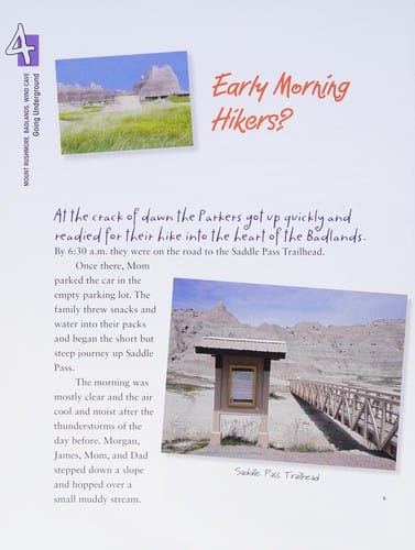 Mount Rushmore, Badlands, Wind Cave :  going underground