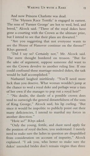 Waking up with a rake