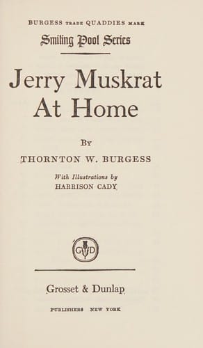 Jerry Muskrat at home