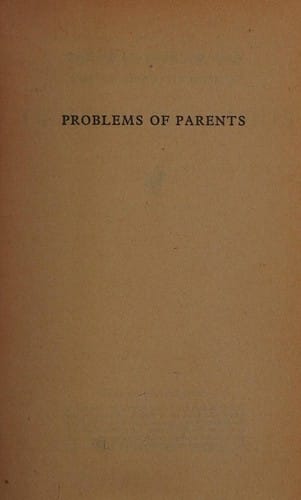 Problems of parents