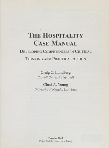 Hospitality management reality