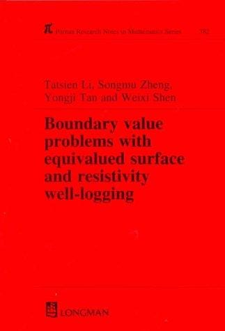 Boundary valve problems with equivalued surface and resistivity well-logging