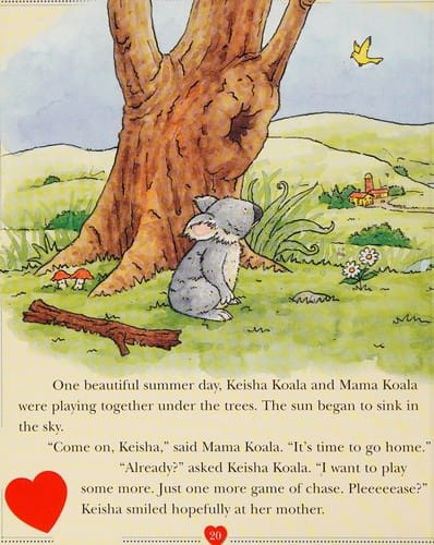 Mother loves her little one