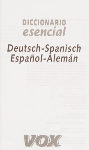 Diccionario esencial