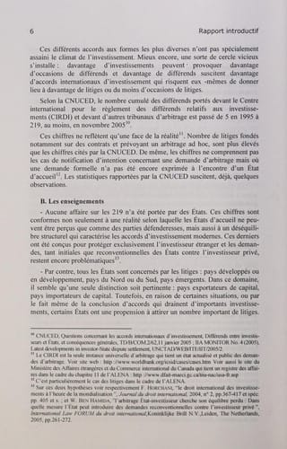 Où va le droit international de l'investissement