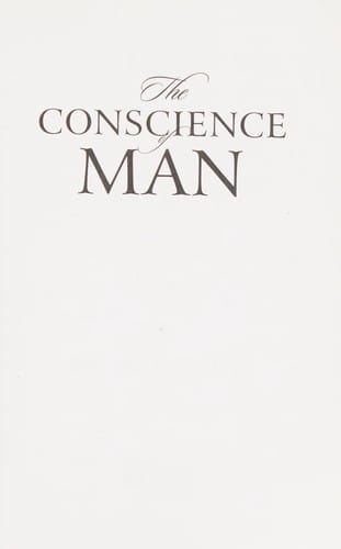 The conscience of man
