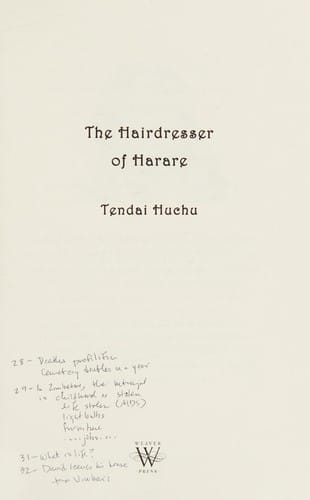 The hairdresser of Harare