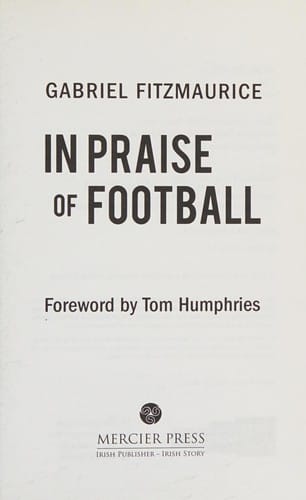 In praise of football