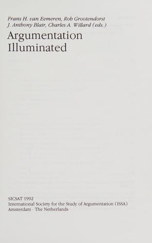 Argumentation illuminated
