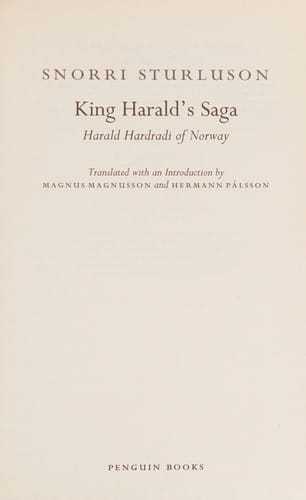 King Harald's saga
