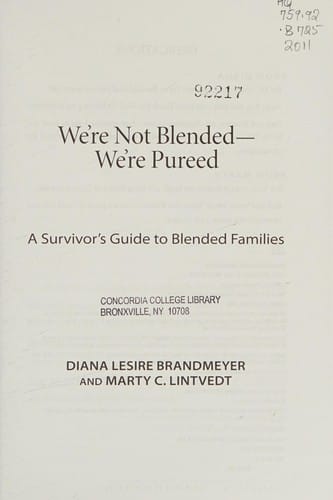 We're not blended, we're pureed