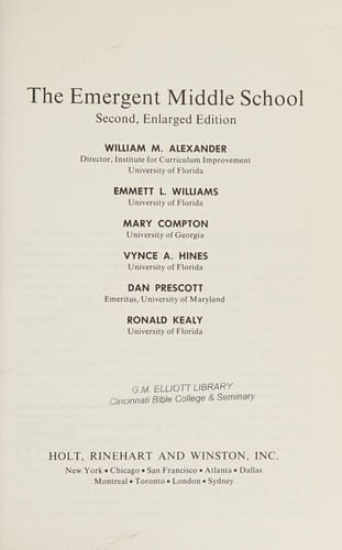 The Emergent middle school