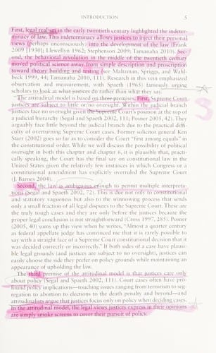 The constrained court