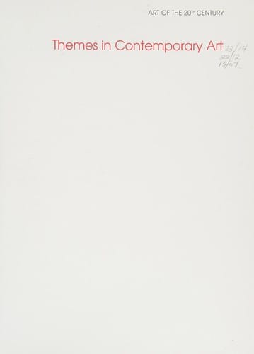Themes in contemporary art