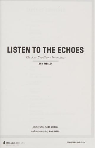 Listen to the echoes