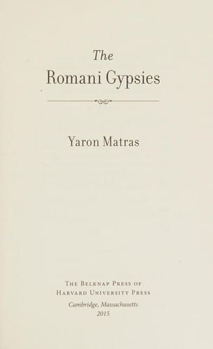 The Romani Gypsies