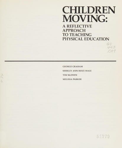 Children moving