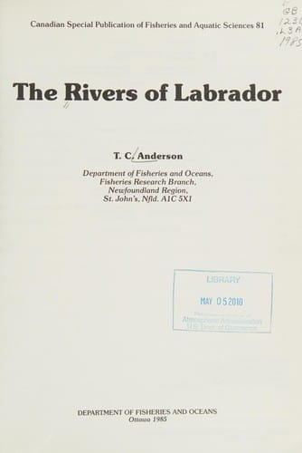 The rivers of Labrador