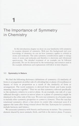 Symmetry in bonding and spectra