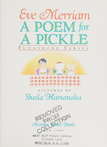 A poem for a pickle