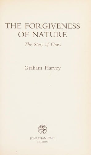 The forgiveness of nature