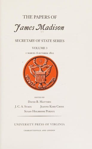 The papers of James Madison