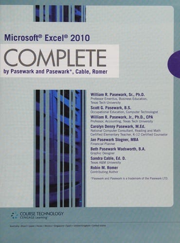 Microsoft Excel 2010 complete
