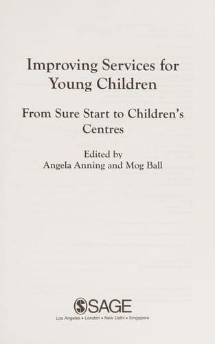 Improving services for young children