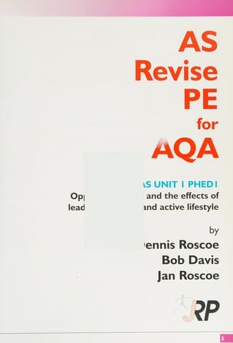 AS Revise Sport and PE for AQA