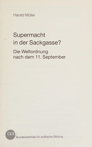 Supermacht in der Sackgasse?