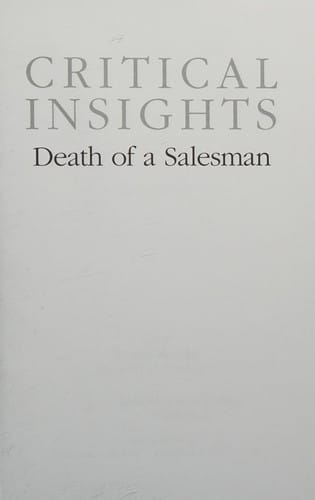 Death of a salesman, by Arthur Miller
