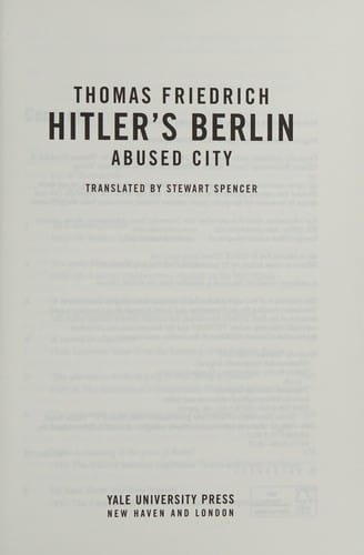 Hitler and Berlin