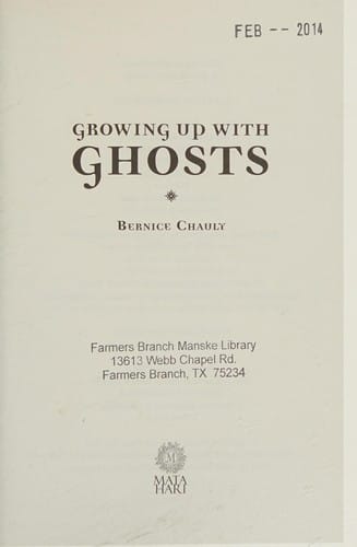 Growing up with ghosts