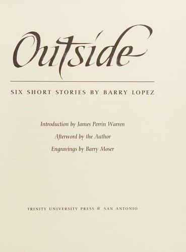 Outside