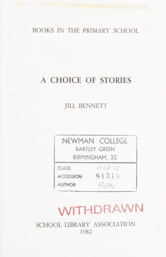 A choice of stories