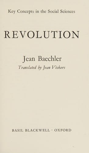 Les Phénomènes révolutionnaires