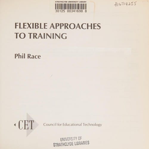 Flexible approaches to training