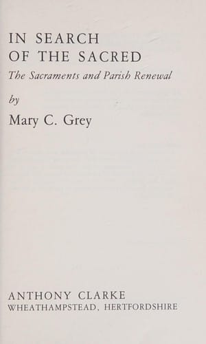 In search of the sacred