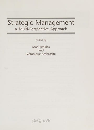 Strategic management
