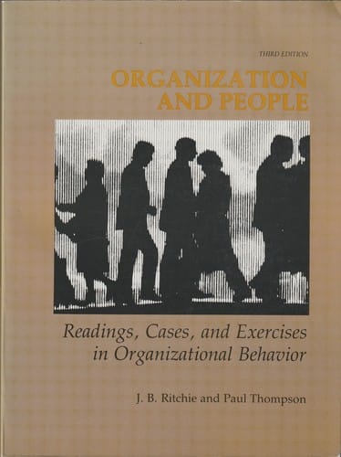 Organizations & People 3D (West Series in Management)