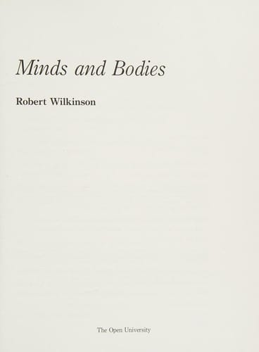 Minds and bodies
