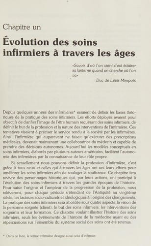 Individualisation des soins infirmiers