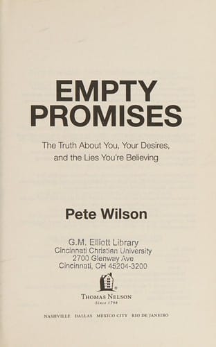 Empty promises