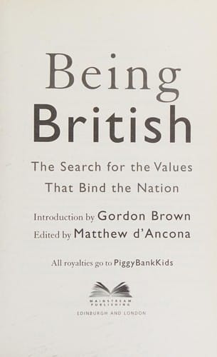 Being British