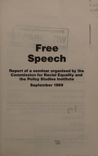 Free speech