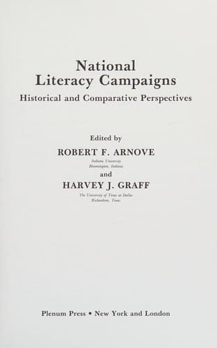National literacy campaigns