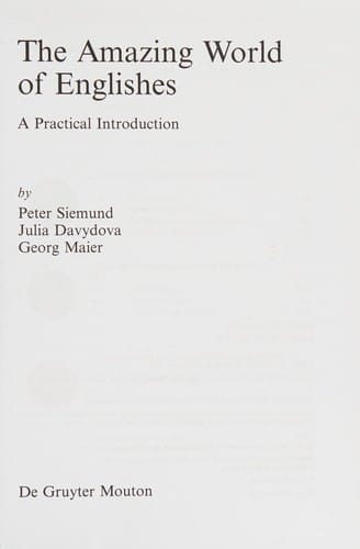 The amazing world of Englishes