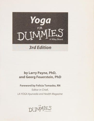 Yoga for dummies