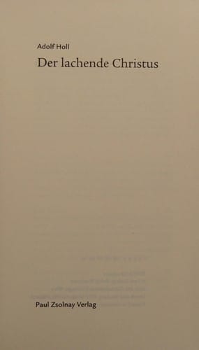 Der lachende Christus