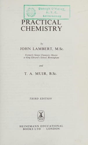 Practical chemistry